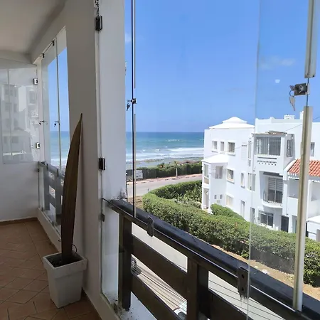 Appartement Ocean Vista Escape à Dar Bouazza Extérieur photo